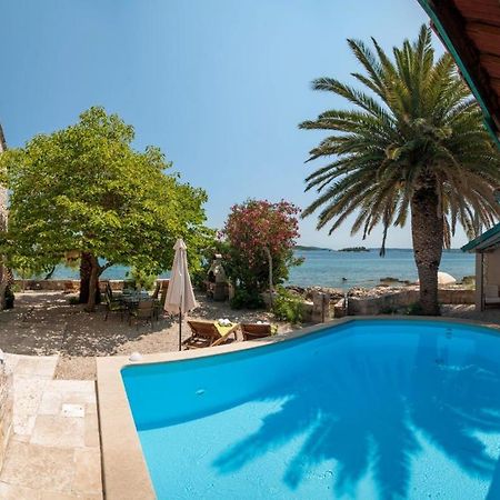 Luxury Beachfront Villa Mare With Private Pool At The Beach Orebic - Peljesac Exterior foto