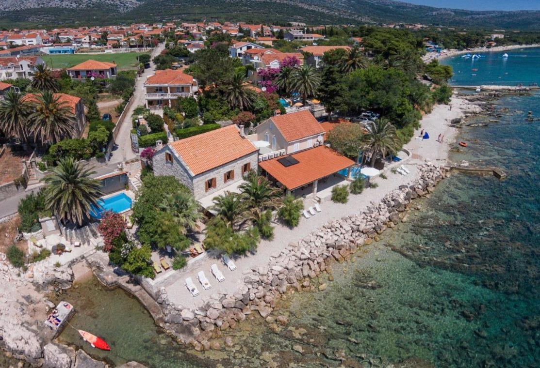 Luxury Beachfront Villa Mare With Private Pool At The Beach Orebic - Peljesac Exterior foto